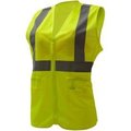 Gss Safety GSS Safety 7803, Class 2, Ladies Hi-Vis Safety Vest, Lime, S/M 7803-S/M